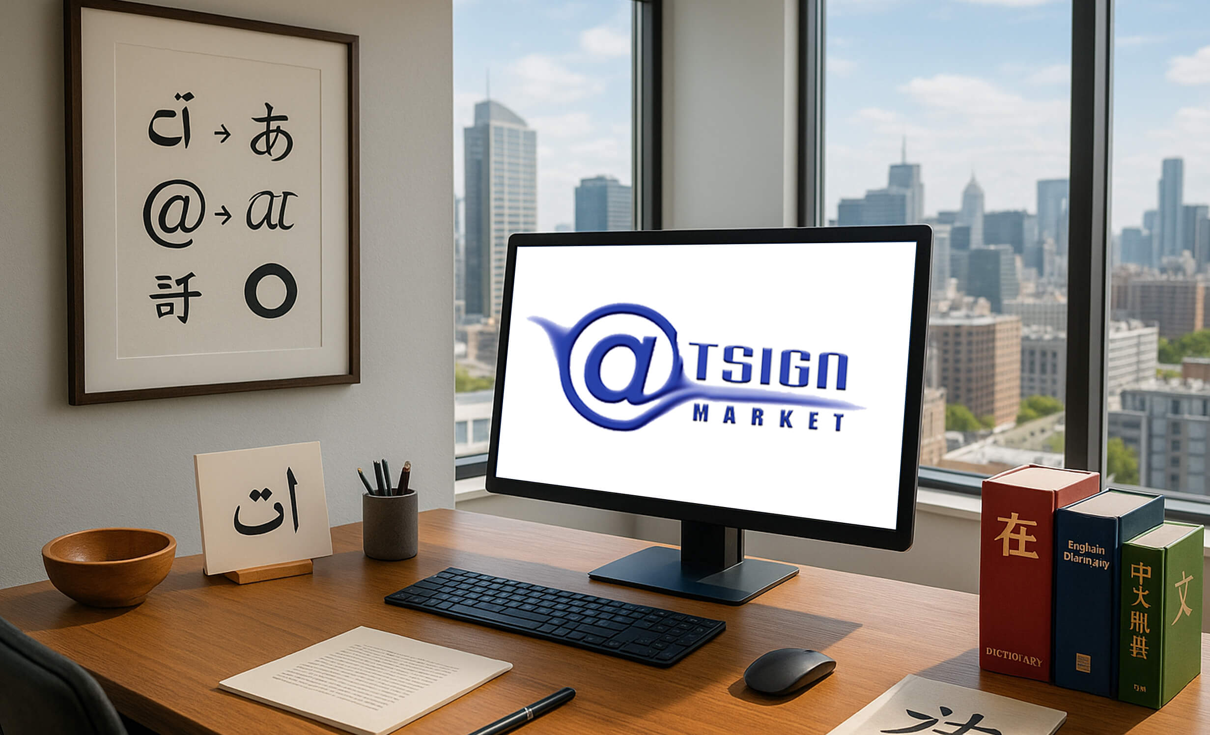 ات در زبان‌های مختلف به چه معناست؟ - ات ساین مارکت